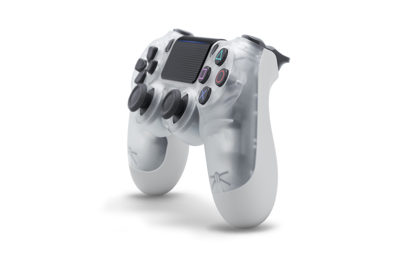 PlayStation 4 Dual Shock 4 v2 Wireless Controller - Crystal for PS4 image