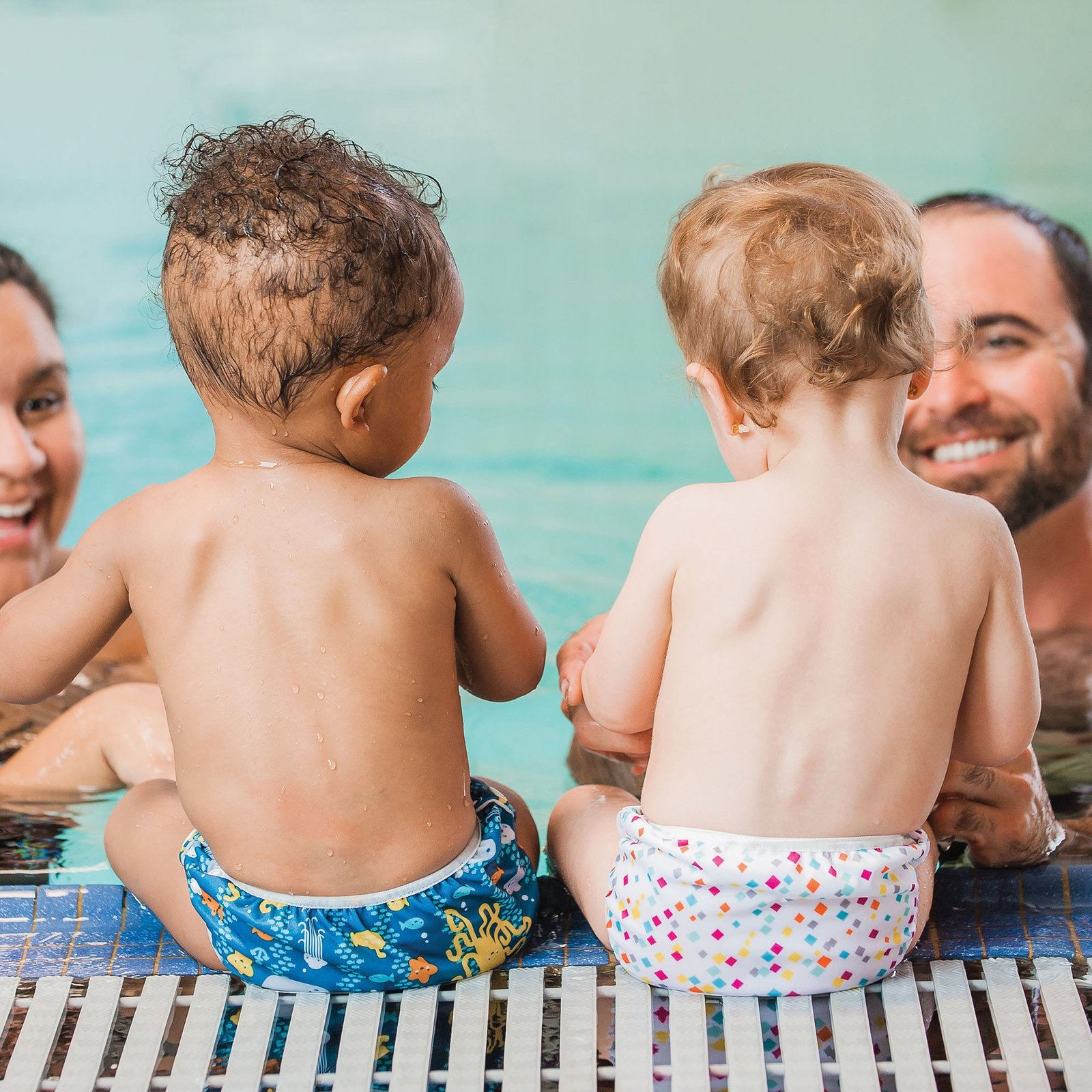 Bumkins: Swim Nappy - Feathers (Medium) image