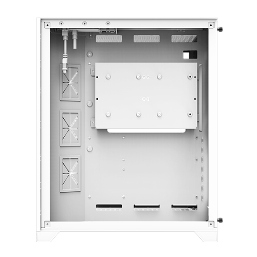 Xigmatek Aquarius S Arctic Tempered Glass Mid Tower Case image