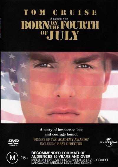 Born On The 4th Of July on DVD