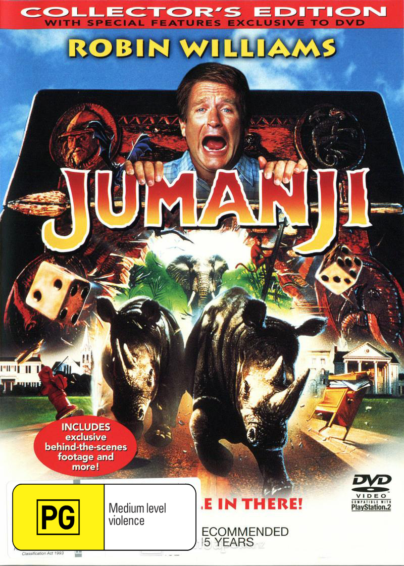 Jumanji Collector's Edition on DVD image