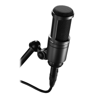 Audio-Technica AT2020 Condenser Cardoid Studio Microphone image