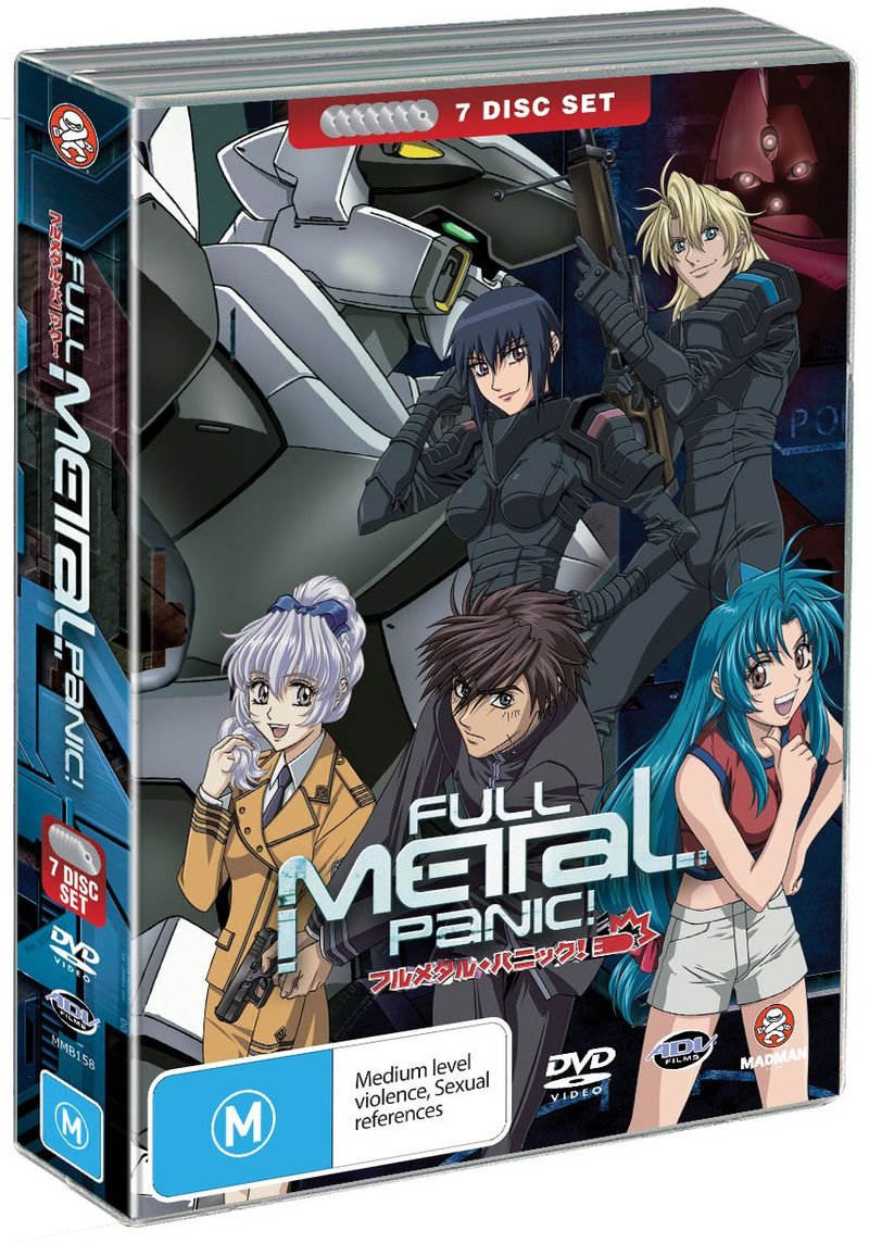Full Metal Panic! Collection (7 Disc Fatpack) on DVD image
