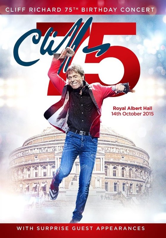 Cliff Richard 75th Birthday Concert Royal Albert Hall on DVD