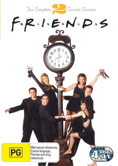 Friends - Season 2 on DVD image