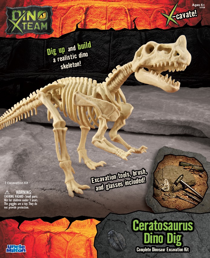 Smithsonian: X-Team Dino Digs - Ceratosaurus image