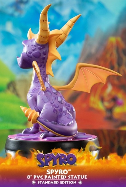 Spyro the Dragon - 8" PVC Statue image