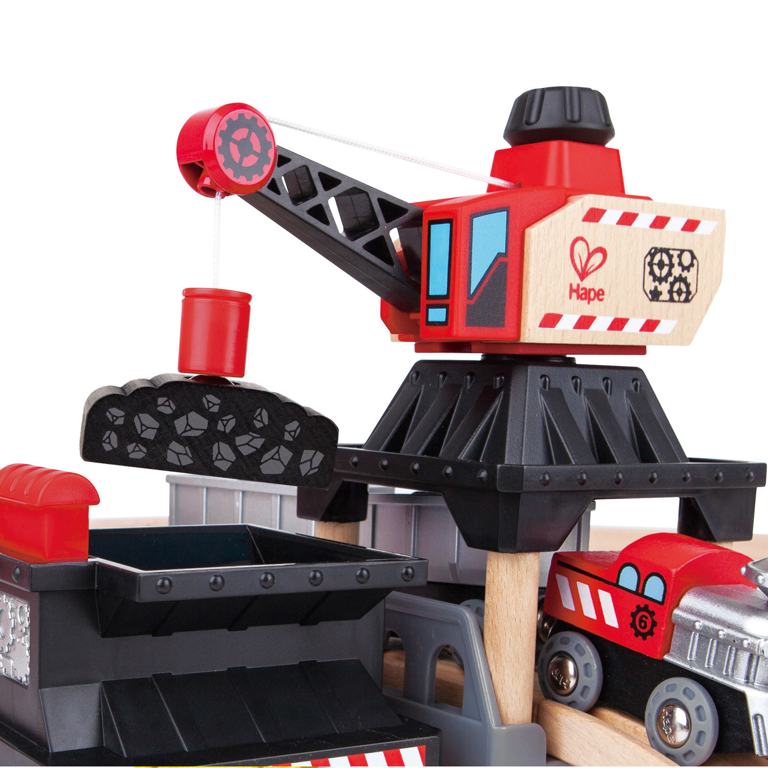 Hape: Mining Loader - Wooden Railway Set image