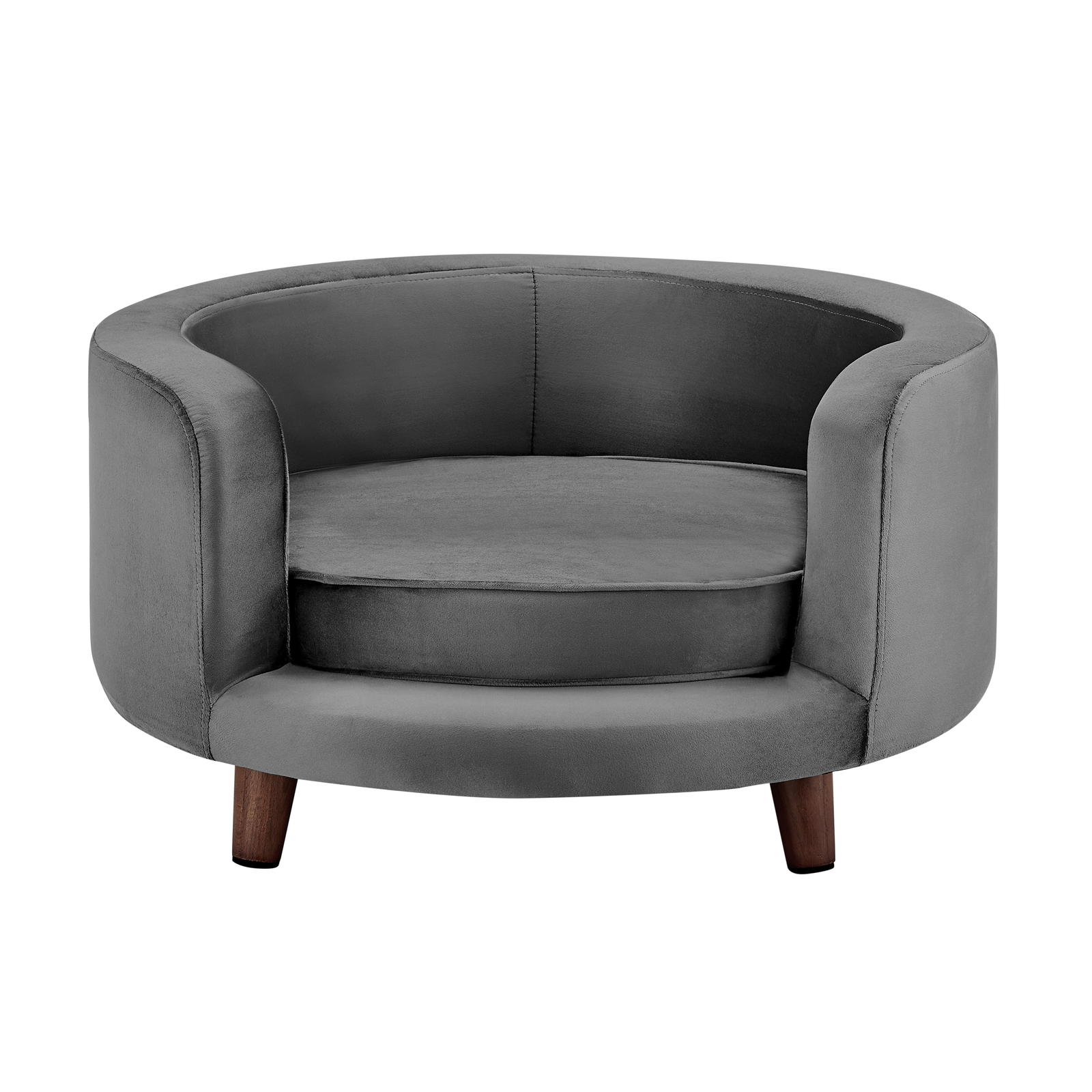 Buy Pawever Pets Deluxe Round Pet Sofa Grey At Mighty Ape NZ buy-pawever-pets-deluxe-round-pet-sofa-grey-at-mighty-ape-nz
