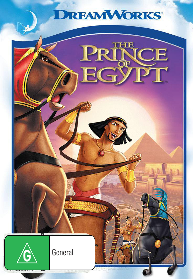 The Prince of Egypt on DVD