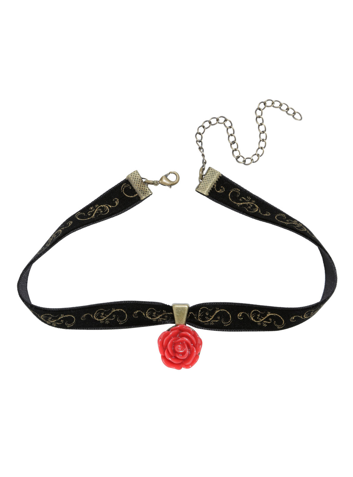 Neon Tuesday: Beauty & The Beast Live Action - Rose Choker Necklace image