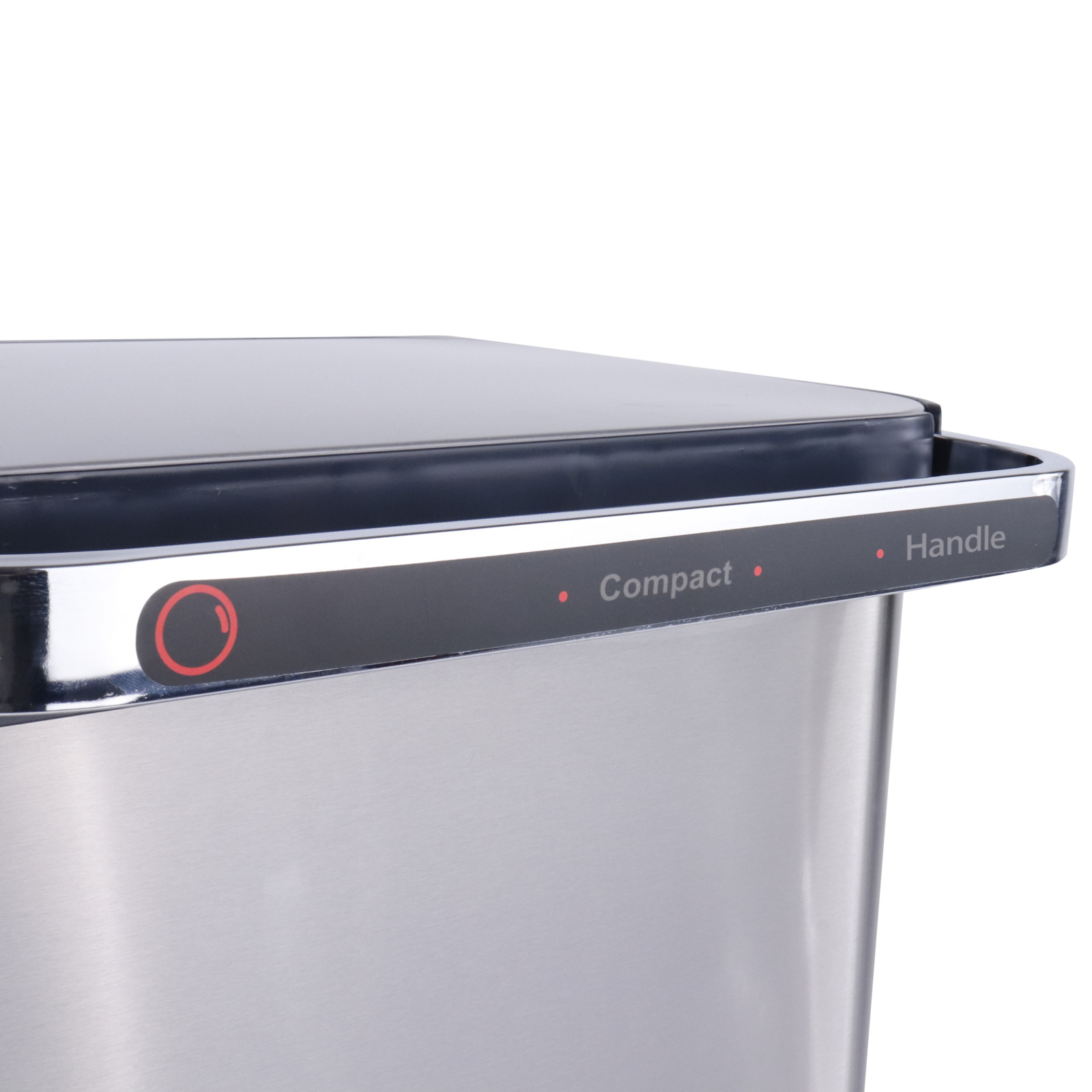 Fraser Country 30L Trash Compactor Rubbish Bin Silver at Mighty Ape NZ