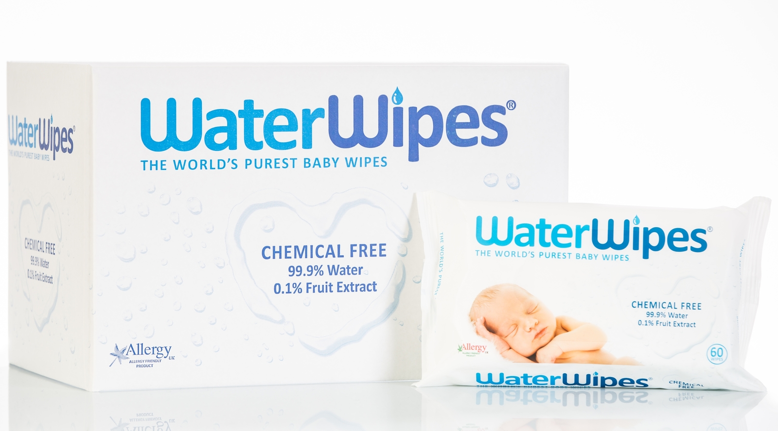 WaterWipes 12pk Box (720 Wipes) image