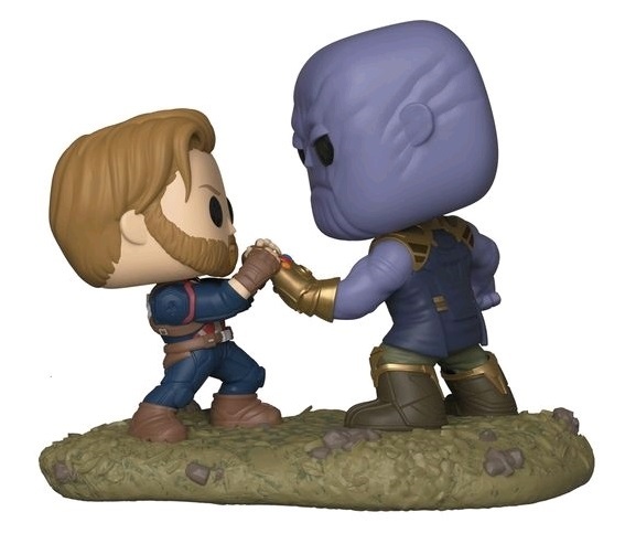 Captain America vs Thanos - Pop! Movie Moment Figure image