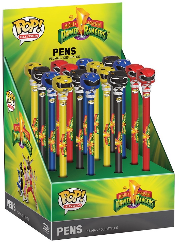 Mighty Morphin' Power Rangers: Yellow Ranger Pop! Pen Topper image