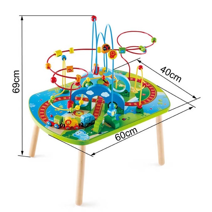 Hape: Jungle Adventure - Railway Activity Table