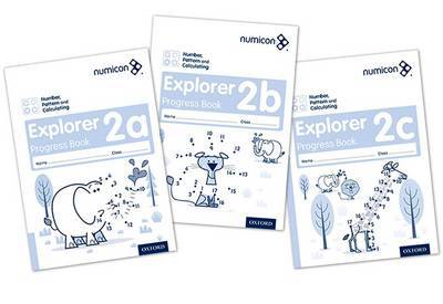 Numicon: Number, Pattern and Calculating 2 Explorer Progress Books ABC (Mixed pack) image