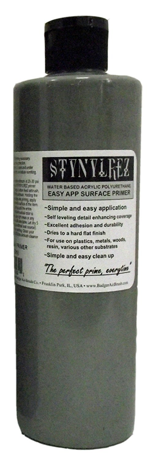 Badger: Stynylrez Acrylic Primer - Grey (473ml)