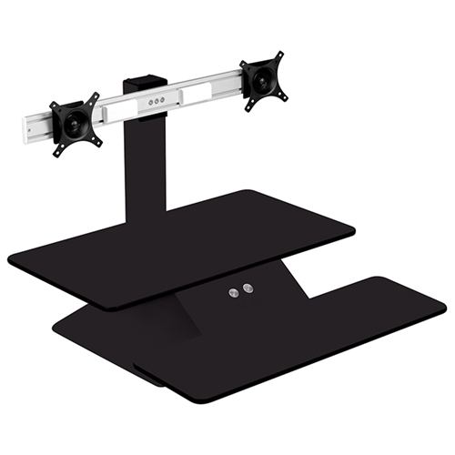 Officeport Electric Standesk - Single Monitor (Black) image