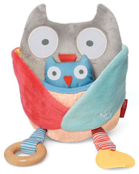 Skip Hop: Treetop Friend Activity Toy - Grey + Pastel image