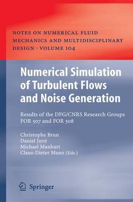 Numerical Simulation of Turbulent Flows and Noise Generation image