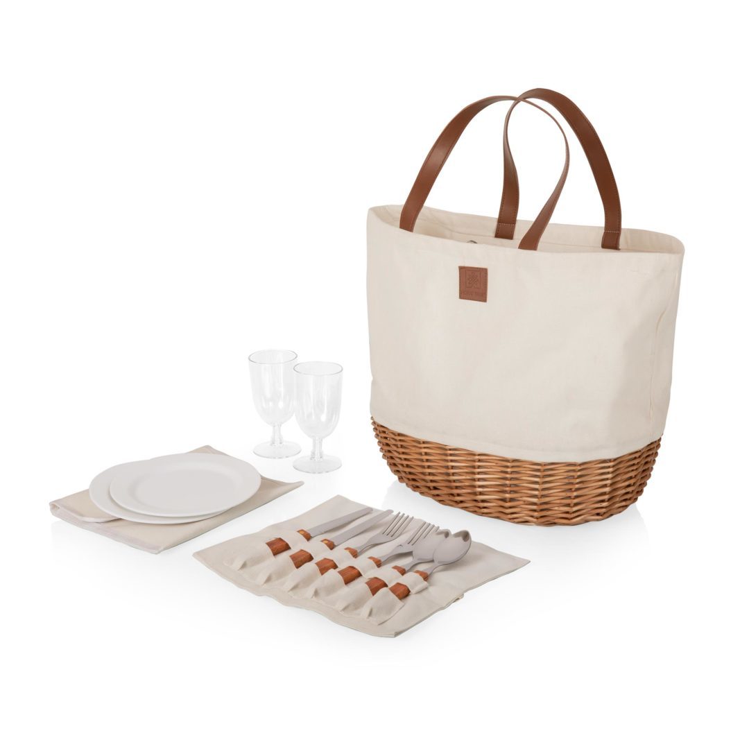 Picnic Time: Promenade Picnic Basket (Canvas)