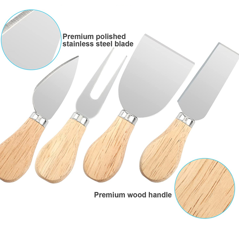 5 Piece Cheese Knife & Board Set at Mighty Ape NZ