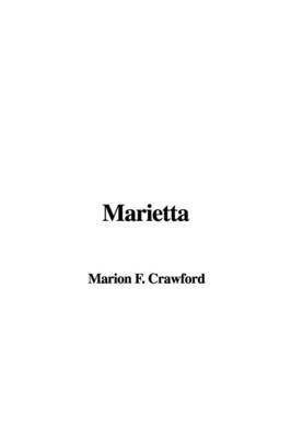 Marietta by Marion F. Crawford image