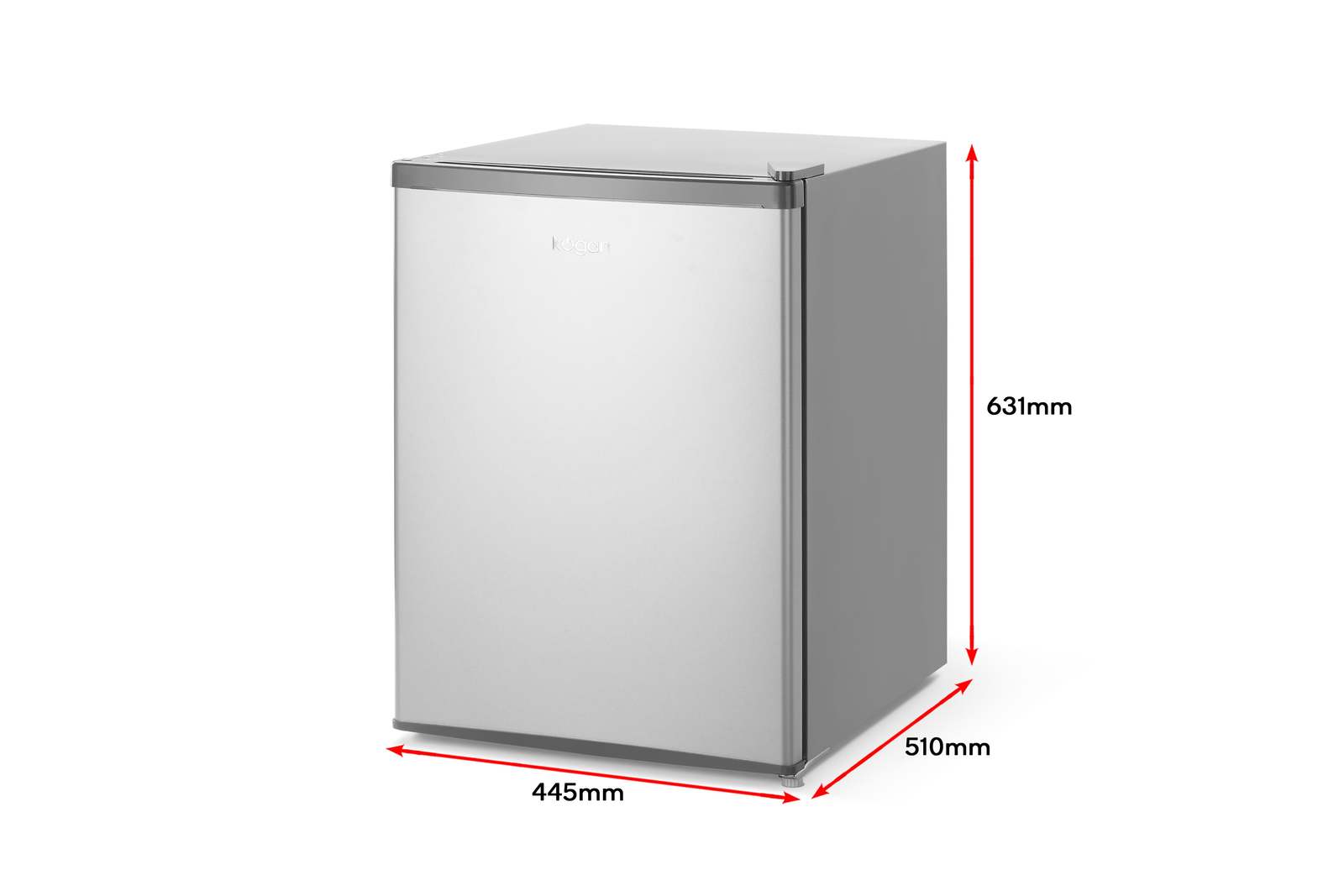 Buy Kogan 65L Bar Fridge (Silver) at Mighty Ape NZ