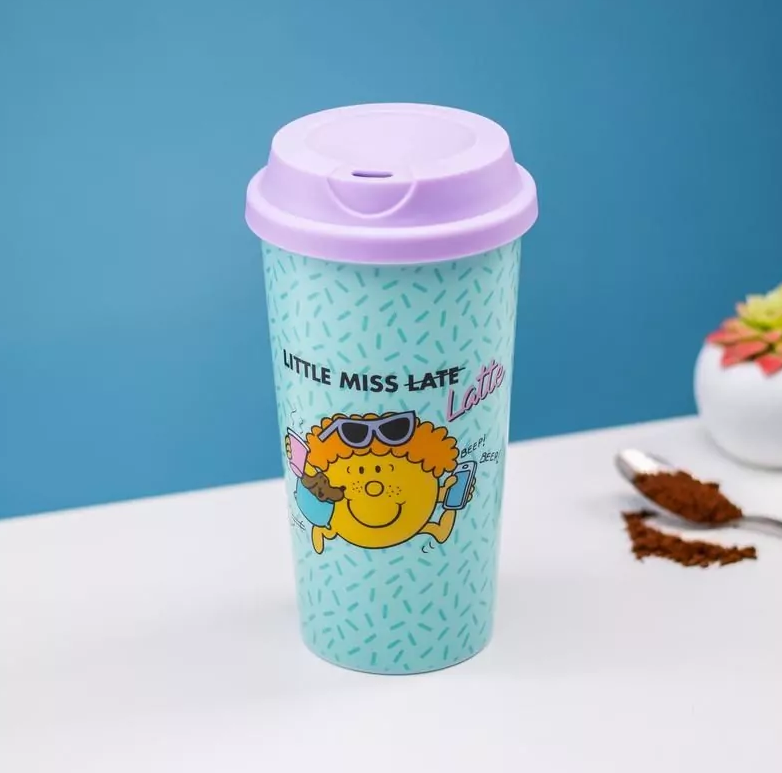 Little Miss Latte Travel Mug at Mighty Ape NZ