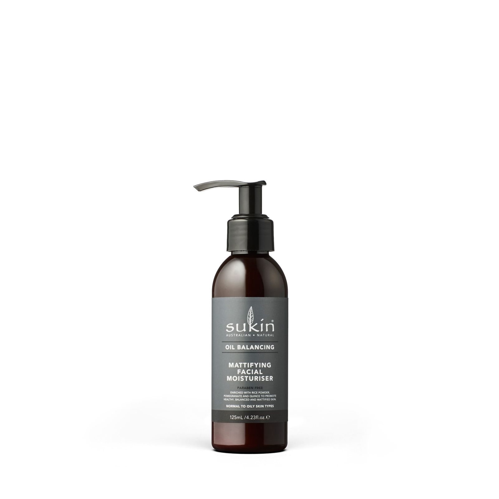 Sukin Oil Balancing Mattifying Facial Moisturiser (125ml) image