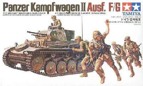 Tamiya Panzer Mk.II Ausf.F/G 1:35 Model Kit image