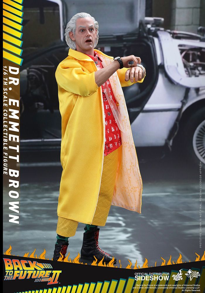 Dr Emmett Brown - 12" Articulated Figure image