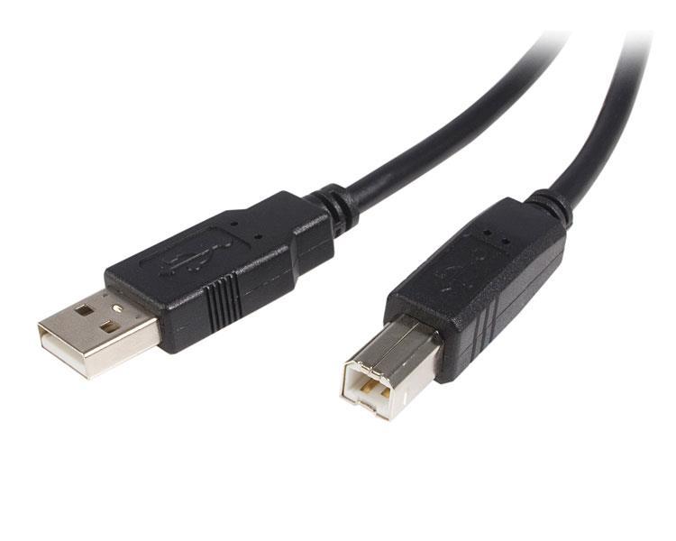 StarTech: USB 2.0 A to B Cable - M/M (0.5m) image