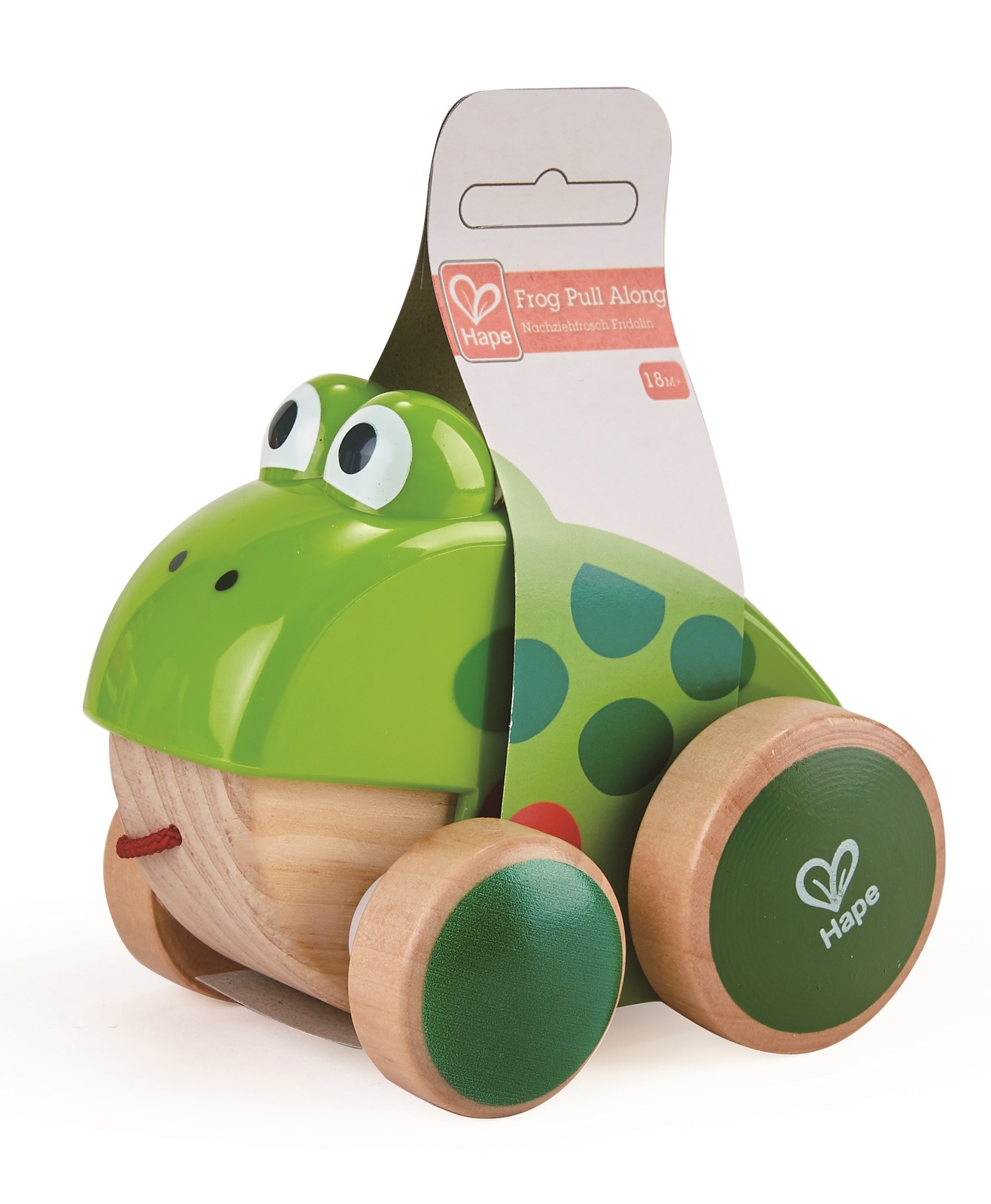 Hape: Frog - Pull Along Toy image
