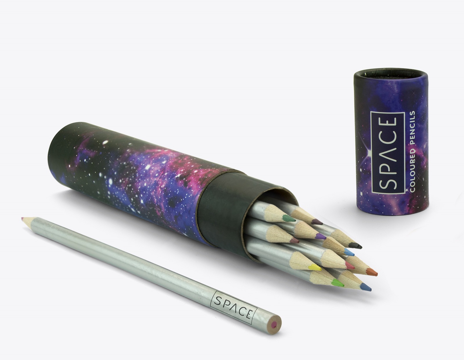 Space Pencils - Pencils in a Tube (12 pack) image