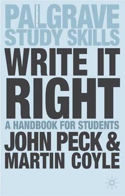 Write it Right by Martin Coyle image