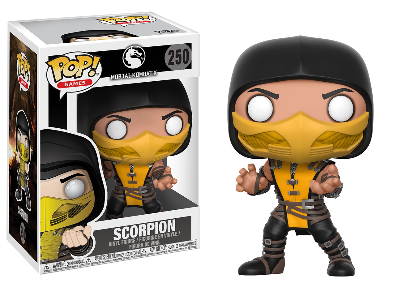 Mortal Kombat - Scorpion Pop! Vinyl Figure image