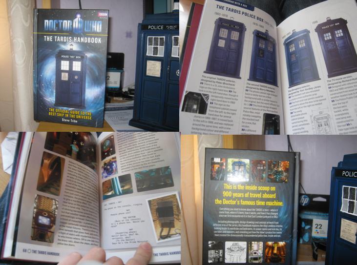 Doctor Who The TARDIS Handbook on Hardback by Steve Tribe