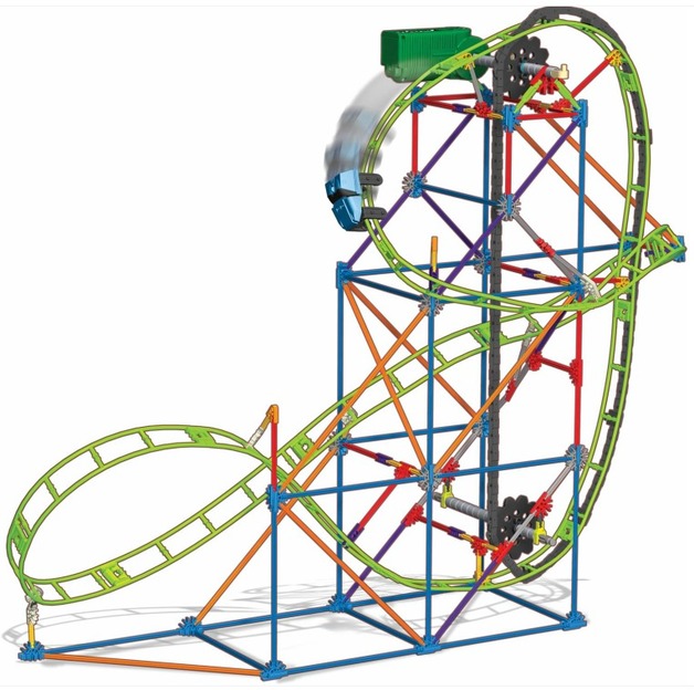 knex vertical viper coaster
