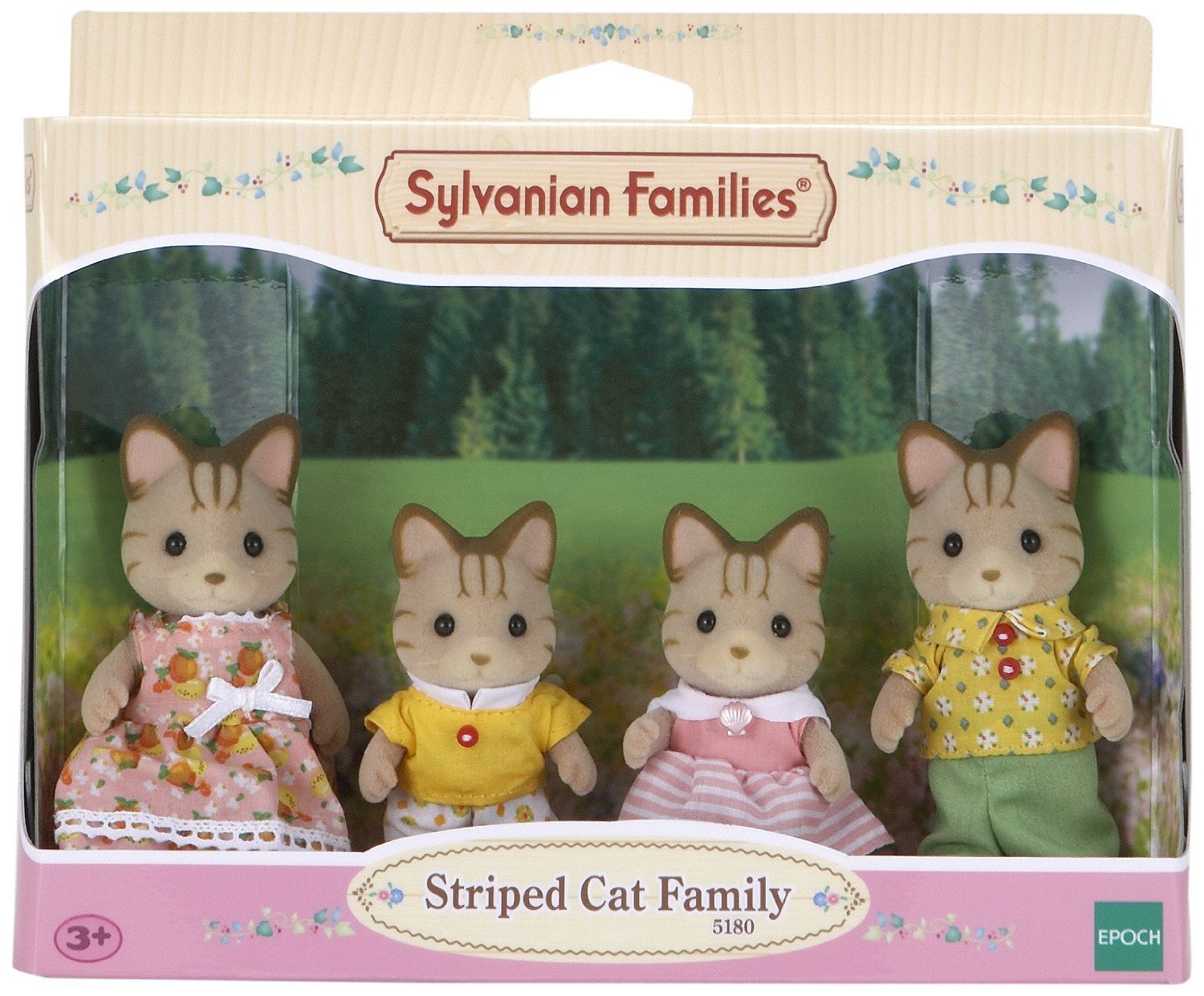 Sylvanian Families: Striped Cat Family image