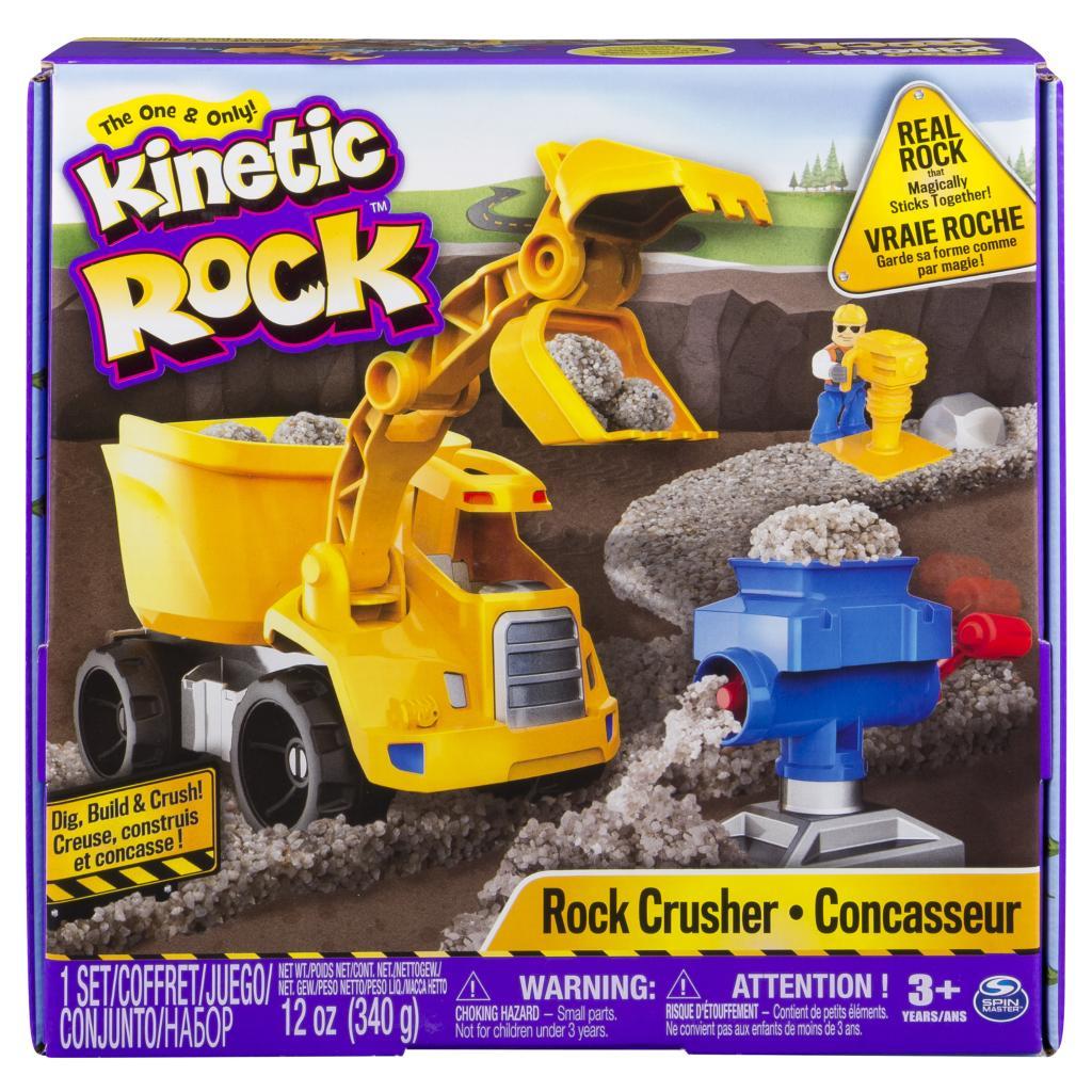 Kinetic Sand: Kinetic Rock – Rock Crusher Set