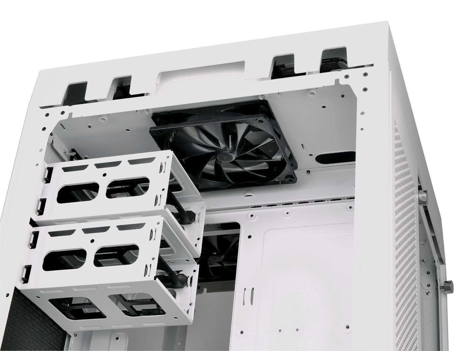 Thermaltake: The Tower 900 E-ATX Vertical Super Tower Chassis - Snow Edition (White) image