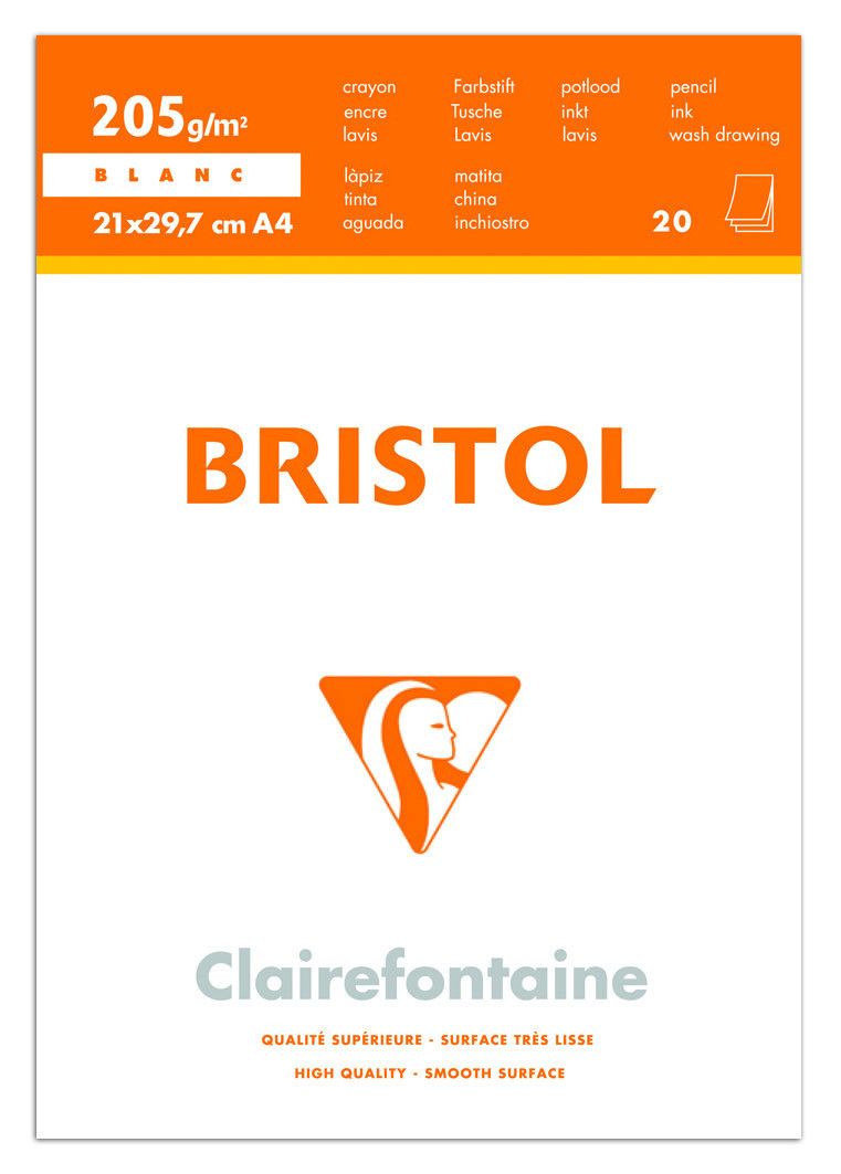 Clairfontaine: Bristol Bloc Pad - A3 (20 Sheets) image