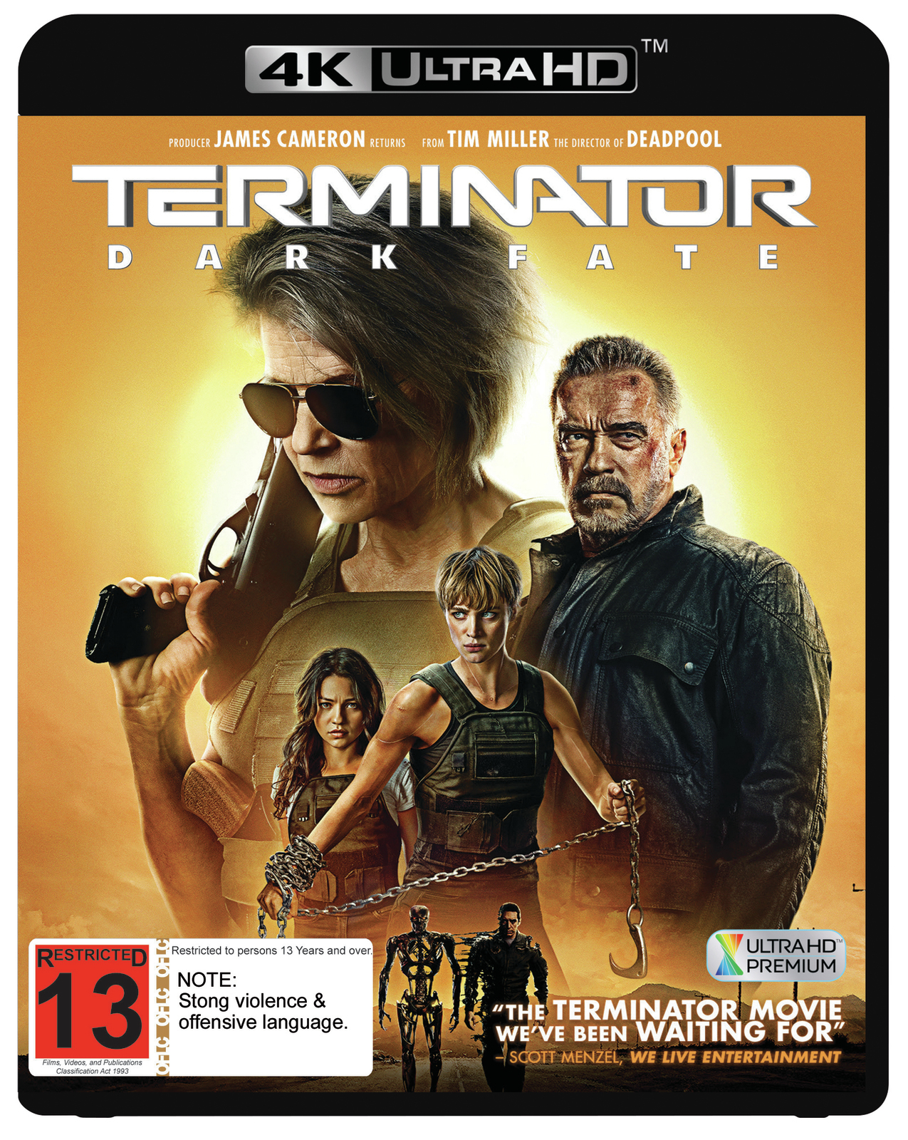 Terminator: Dark Fate on UHD Blu-ray