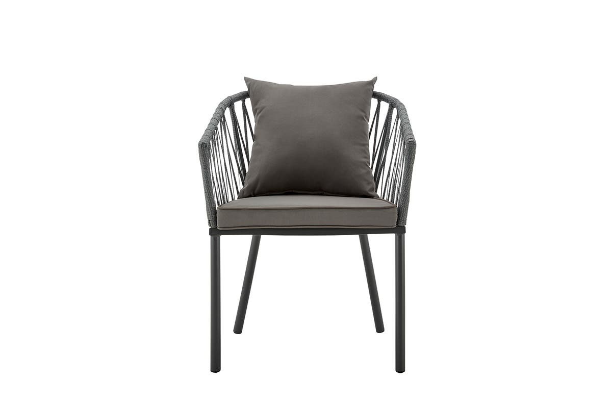 Buy ShangriLa Napier Rope Detailed 3 Piece Outdoor Furniture Table