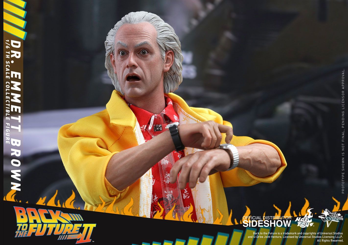 Back To The Future: Dr Emmett Brown - 12" Articulated Figure image