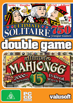 2 In 1 Solitaire 750 / Mahjongg 15 for PC 2 In 1 Solitaire 750 / Mahjongg 15 for PC