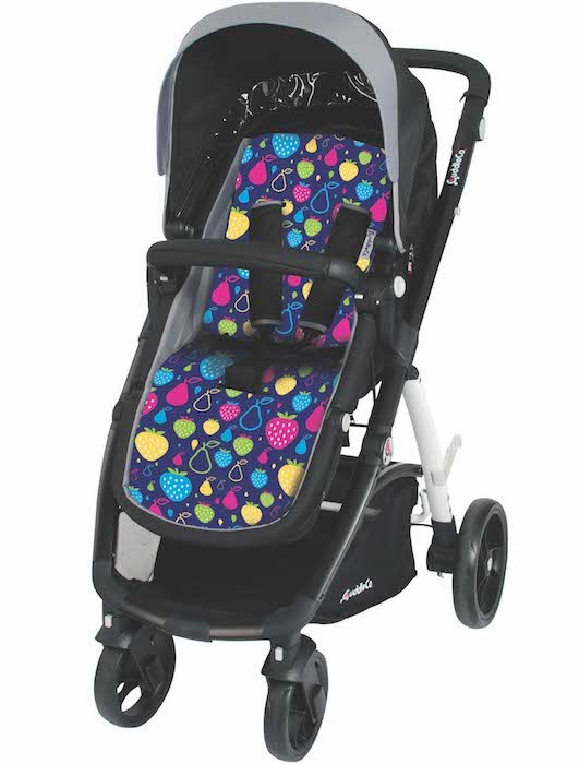 Cuddle Co: Comfi-Cush Memory Foam Stroller Liner - Tutti Frutti image