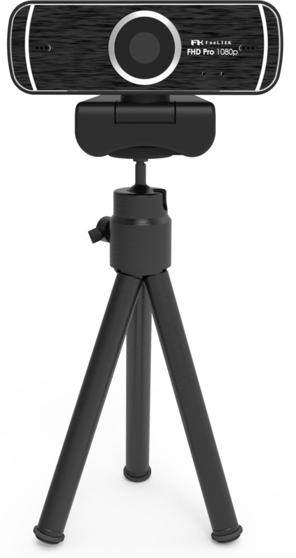Feeltek Elec Pro FHD 1080p Webcam w/ Tripod